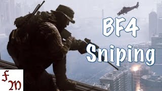 COD Player's Guide To Sniping In BF4 (BF4 Gameplay/Commentary)