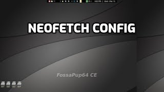 Neofetch config in PuppyLinux