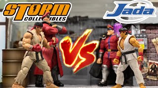 COMPARISON: Jada Toys Vs Storm Collectibles Street Fighters