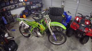 95 Kawaski KX250