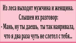 Она так наяривала, что он два раза чуть не слетел с неё ...  Подборка смешных анекдотов