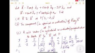 Problem 1.16c | Coordinate system and transformation | Principles of Electromagnetics by N.O.Sadiku