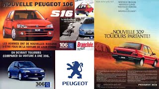 AUTOMOBILIA - PEUGEOT 106 S16, 306 LE MANS, 309 GREEN... LA PUB PAR PEUGEOT DANS LES ANNÉES 90 - HS2