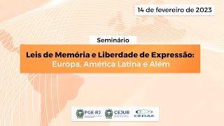 Seminário Leis de Memória e Liberdade de Expressão com Mr. Miroslaw M. SADOWSKI