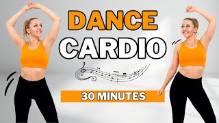 🔥30 Min DANCE CARDIO WORKOUT🔥DANCE CARDIO AEROBICS for WEIGHT LOSS🔥KNEE FRIENDLY🔥NO JUMPING🔥