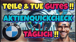 UPDATE**BMW-AKTIE 🚗🇩🇪🛞 **ACHTUNG**Fachwissen gratis! Teile und tue Gutes*Mo-Fr neu* #AI #KI #90%