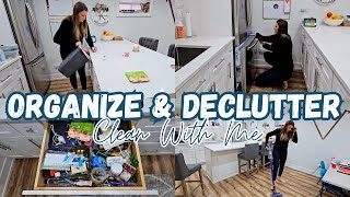 Clean with me / Organize & Declutter / Cleaning Reset/ Clean Organize Declutter/ Cleaning Motivation