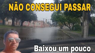 CENTRO ESTÁ TRANQUILO | ÁGUA BAIXANDO UM POUCO.