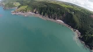 Flight over North Devon with the DJI FPV