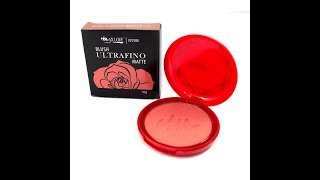 Max Love Blush Compacto Ultrafino Matte Natural - MLBUFM - UND