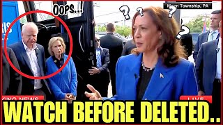 OMG!! CNN Rushes to Delete New Kamala Interview after Her Brain VISIBLY COLLAPSES..