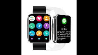 smartwatch S216 tela hd 1.78 Polegada ip67 a prova d'água