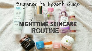 NIGHTTIME KOREAN SKINCARE ROUTINE FOR NORMAL to DRY SKIN / LIL MAY PROJECT