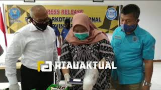 BNN Riau gagalkan Peredaran 7 Kg Sabu Asal Malaysia