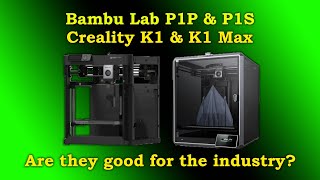 I disagree with @NathanBuildsRobots, the Bambu Labs P1P and Creality K1 are good for everyone.