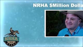 2018 NRHA Million dollar rider Franco Bertolani