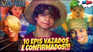 ONE PIECE LIVE ACTION TODOS OS EPISÓDIOS VAZADOS E CONFIRMADOS | ONE PIECE NETFLIX 👒🏴‍☠️