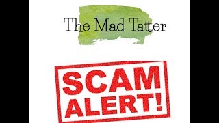 eBay Scammer Using My Name! Information and  Support For Victims of "The Mad Tatter Shop"