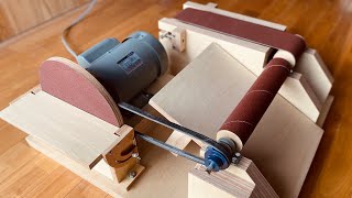 Making a 3 in 1 Sander  Machine || Disc Sander || Drum Sander || Belt Sander