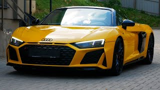 Audi R8 | 2019. Детали экстерьера и интерьера.