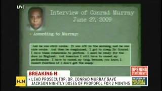 Conrad Murray Trial ..Opening Statements.. (Part 9)