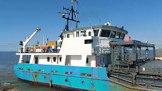 ELISE docking at SILLOTH