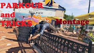 WATCH DOGS 2 PARKOUR TRICKS - Montage