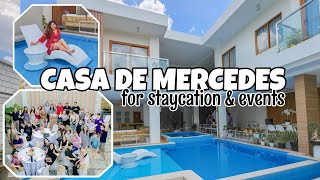 CASA DE MERCEDES: Private Villa Tour in Pampanga | Perfect for staycation and events