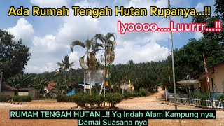 RUMAH TENGAH HUTAN...!! Yg Indah Alam Kampung nya,Damai Suasananya