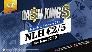 Ca$h King$ Special "Roman's Birthday Party" NLH €2/€5 Cash Game live aus dem King's👑🎙️S. Hachmeister