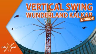 Vertical Swing - der Starflyer im Kühlturm | Wunderland Kalkar | Onride by RideXpert in 4K