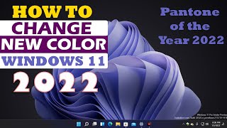 Microsoft trình làng Màu Mới Cho Windows 11 | Pantone of the Year 2022