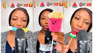 best watermelon slice lollipop Trolli WATERMELON SPLASH|Kit ad |オトナの甘さ| Marshmallow lollipop snack