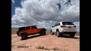 Jeeping in sand mountain Utah