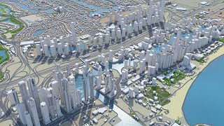 Dubai Marina city UAE  3d model 6km