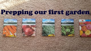 Prepping our FIRST Garden for Spring from Seed - Spring 2020 Quick Update