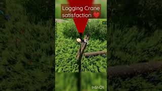 logging Crane pro #gaming #farmingsimulator22 #shorts