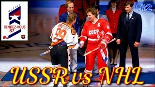 Hockey, Rendez-vous '87, USSR vs NHL game 2. (Mus. METALWINGS - Fallen Angel in the Hell)