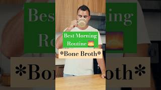 The BEST way to start your morning - Bone Broth! #bonebroth #healthtips #morningroutine