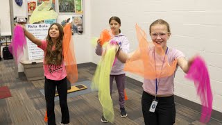 Training in Circus Arts at Philip Simmons Middle School