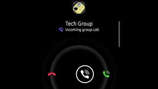 Viber Incoming Group Call