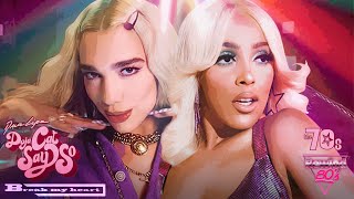 Dua Lipa & Doja Cat - MY HEART SAYS "Break My Heart x Say So" 🍸 (Mashup) | MV