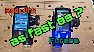 Slomotion Speed-Vergleich Radiolink RC8X vs Futaba T10px vs T4px