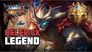 BELERICK - LEGEND RANK - Mobile Legends Bang Bang