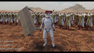 1 Storm Trooper with his Table vs 100000 Saitama Ultimate Epic Battle Simulator 2 UEBS 2