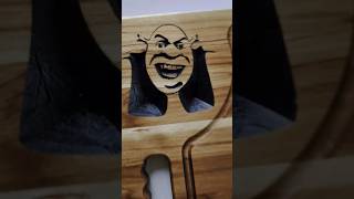 Tábua De Churrasco Personalizada Shrek  #tabuadecarne #cnc #world #wood #teca #mad #teakwood