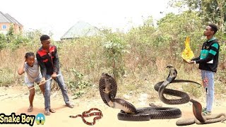 Snake Boy 😱 | FunnyBoys comedy | Mark Angel Comedy | Buchi M | MC Christy | Yawa Skits