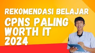 REKOMENDASI BELAJAR CPNS 2024 TERLENGKAP -  (BUKAN ENDORSE)