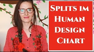 Was sind Splits in einem Human Design Chart?