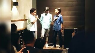 TNT Boys sing "Flashlight" live at Adrianos Resto Bar QC